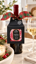 Load image into Gallery viewer, Hanging Gift Tag ~ Wine, Present, Stocking ~ Unique and Exclusive