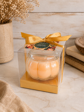 Load image into Gallery viewer, Clear Pumpkin Mini Jar ~ NEW