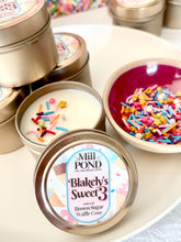 Load image into Gallery viewer, Customized 4 oz. Muted Gold Tin - Sample Pictures