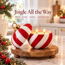 Load image into Gallery viewer, Christmas Ball Ornament Candles — Holiday Limited Edition
