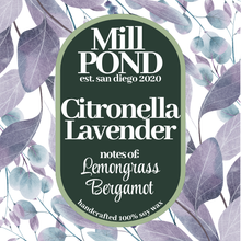 Load image into Gallery viewer, Citronella Lavender ~ Mill POND Exclusive