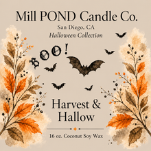 Load image into Gallery viewer, Harvest & Hallow ~ Bat & Boo Jar ~ Exclusive Blend