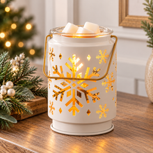 Load image into Gallery viewer, Snowflake Illumination Fragrance Warmer ~ New