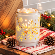 Load image into Gallery viewer, Snowflake Illumination Fragrance Warmer ~ New