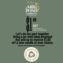 Load image into Gallery viewer, Mill POND Recycle Program