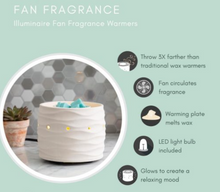 Load image into Gallery viewer, White Fan Wax Melter ~ Revolutionize your Scent Experience!