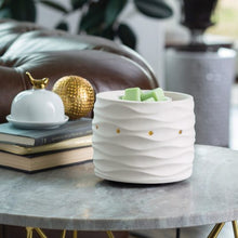Load image into Gallery viewer, White Fan Wax Melter ~ Revolutionize your Scent Experience!