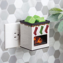 Load image into Gallery viewer, Holiday Fireplace Pluggable Fragrance Warmer ~ MINI