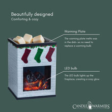 Load image into Gallery viewer, Holiday Fireplace Illumination Fragrance Warmer