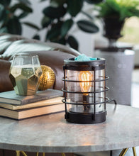 Load image into Gallery viewer, Coastal Black~ NEW~ Vintage Bulb Illumination Fragrance Warmer
