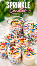Load image into Gallery viewer, Happy Birthday - Sprinkle Candle
