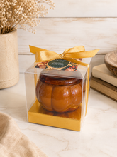 Load image into Gallery viewer, Amber Pumpkin Mini Jar ~ NEW
