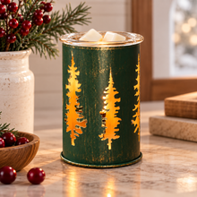 Load image into Gallery viewer, Golden Pines Vintage Bulb Illumination Fragrance Warmer
