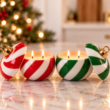 Load image into Gallery viewer, Christmas Ball Ornament Candles — Holiday Limited Edition
