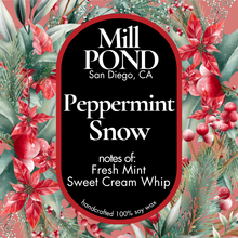 Load image into Gallery viewer, Peppermint Snow ~ Mill POND Original Holidays
