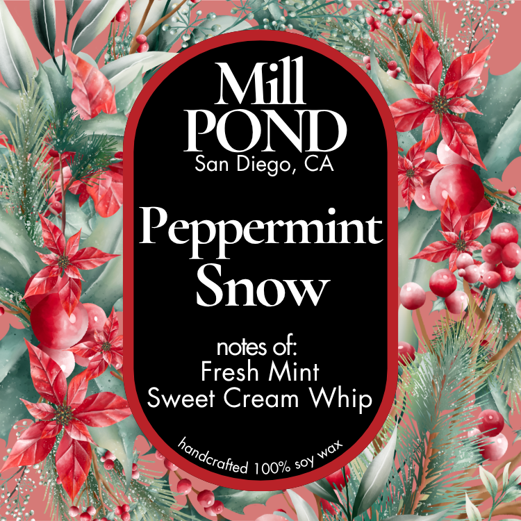 Peppermint Snow ~ Mill POND Original Holidays