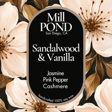 Load image into Gallery viewer, Sandalwood &amp; Vanilla ~ Exclusive Mill POND Blend

