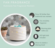 Load image into Gallery viewer, White Fan Wax Melter ~ Revolutionize your Scent Experience!
