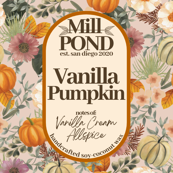 Vanilla Pumpkin ~ NEW