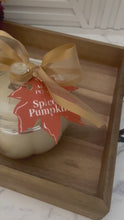 Load and play video in Gallery viewer, Pumpkin Jar ~ Vanilla Pumpkin ~ NEW
